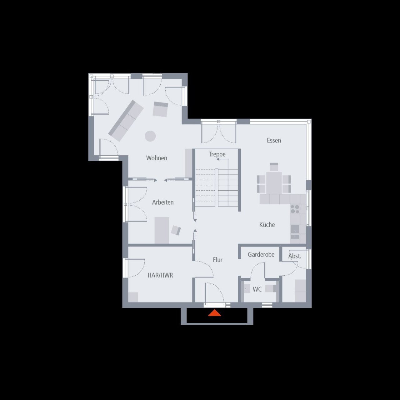 Grundriss Erdgeschoss Grundriss Erdgeschoss