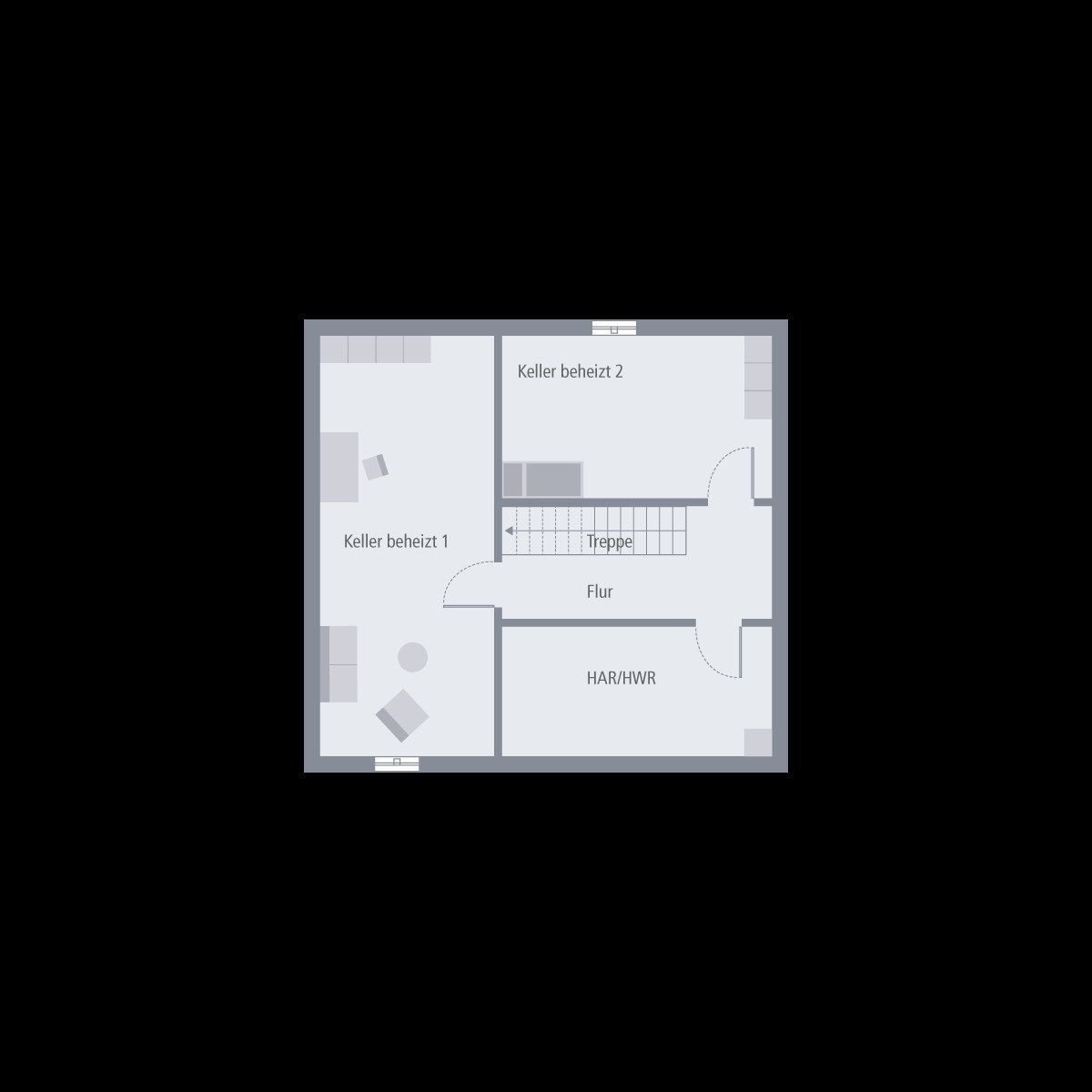 Grundriss Kellergeschoss Grundriss Kellergeschoss