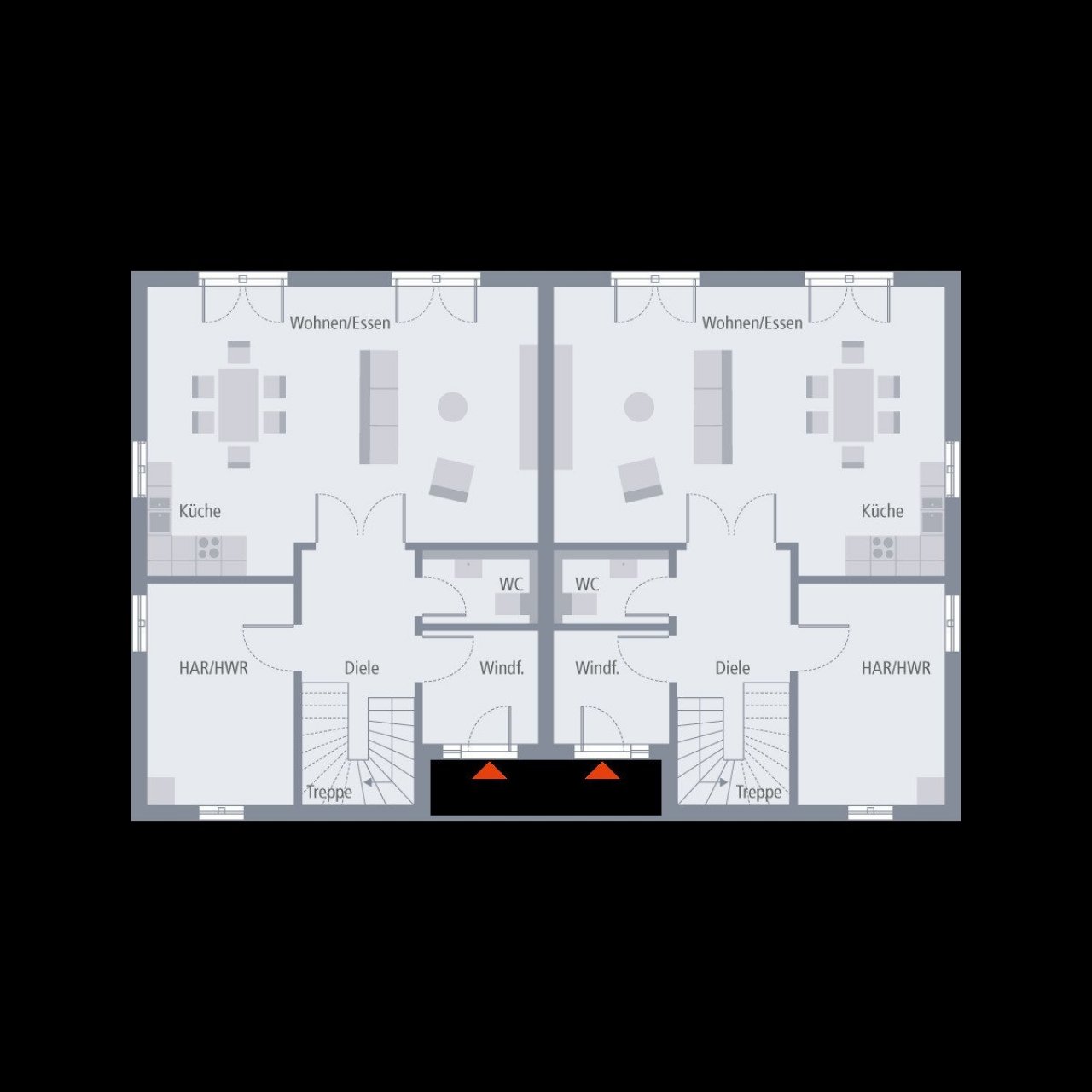 Grundriss Erdgeschoss