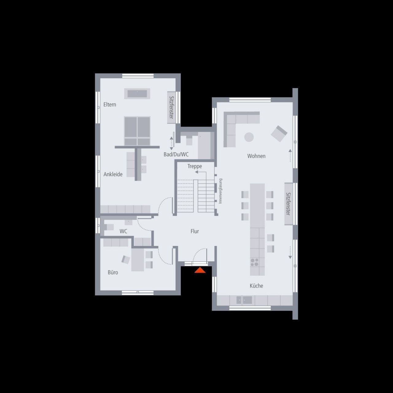 Grundriss Erdgeschoss Grundriss Erdgeschoss