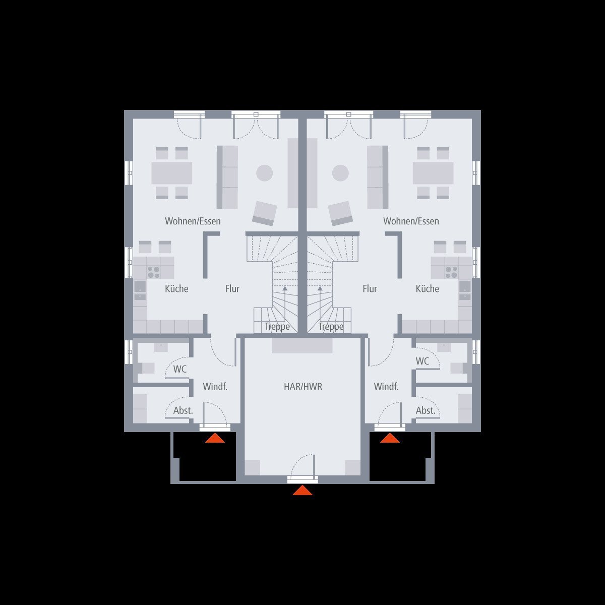 Grundriss Erdgeschoss Grundriss Erdgeschoss