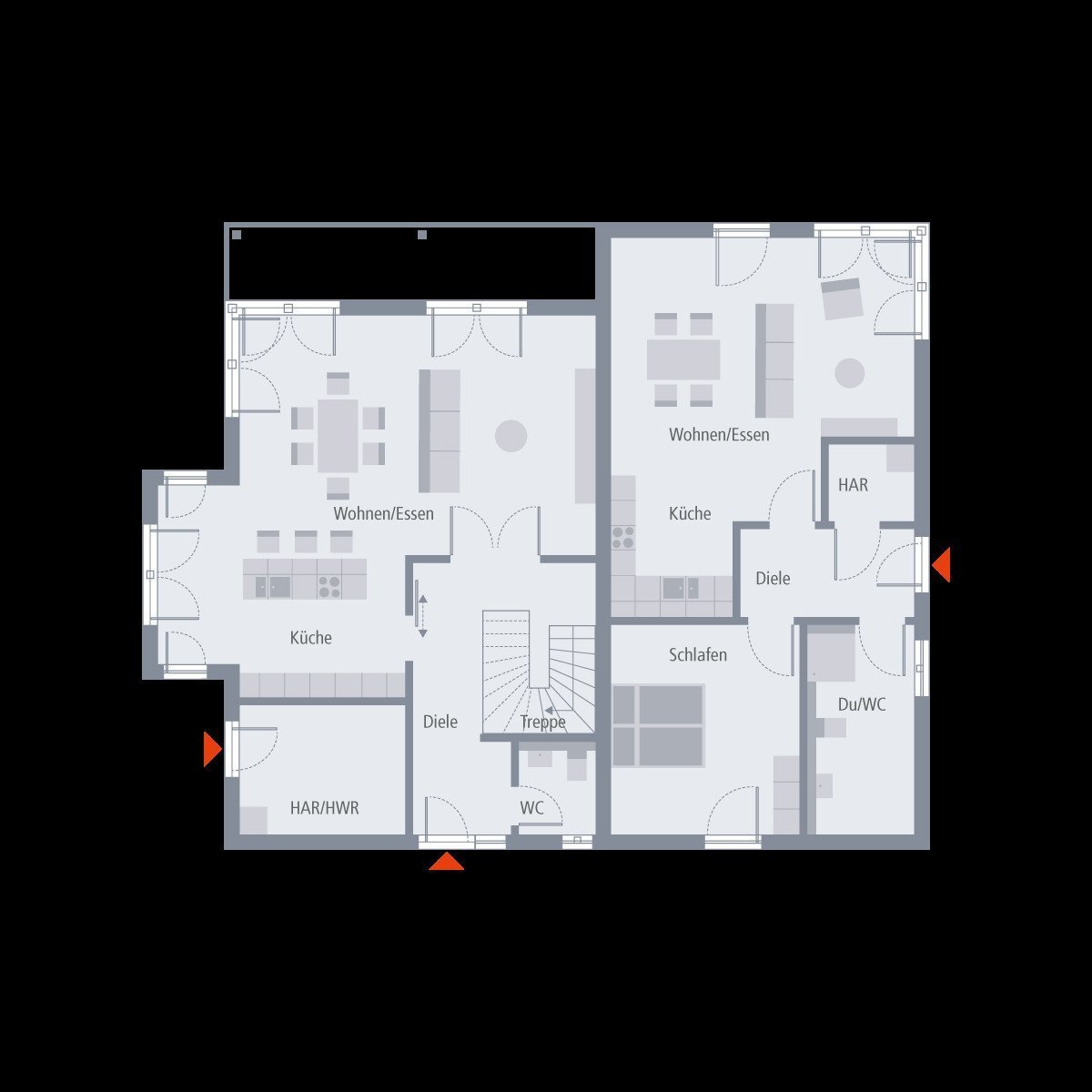 Grundriss Erdgeschoss