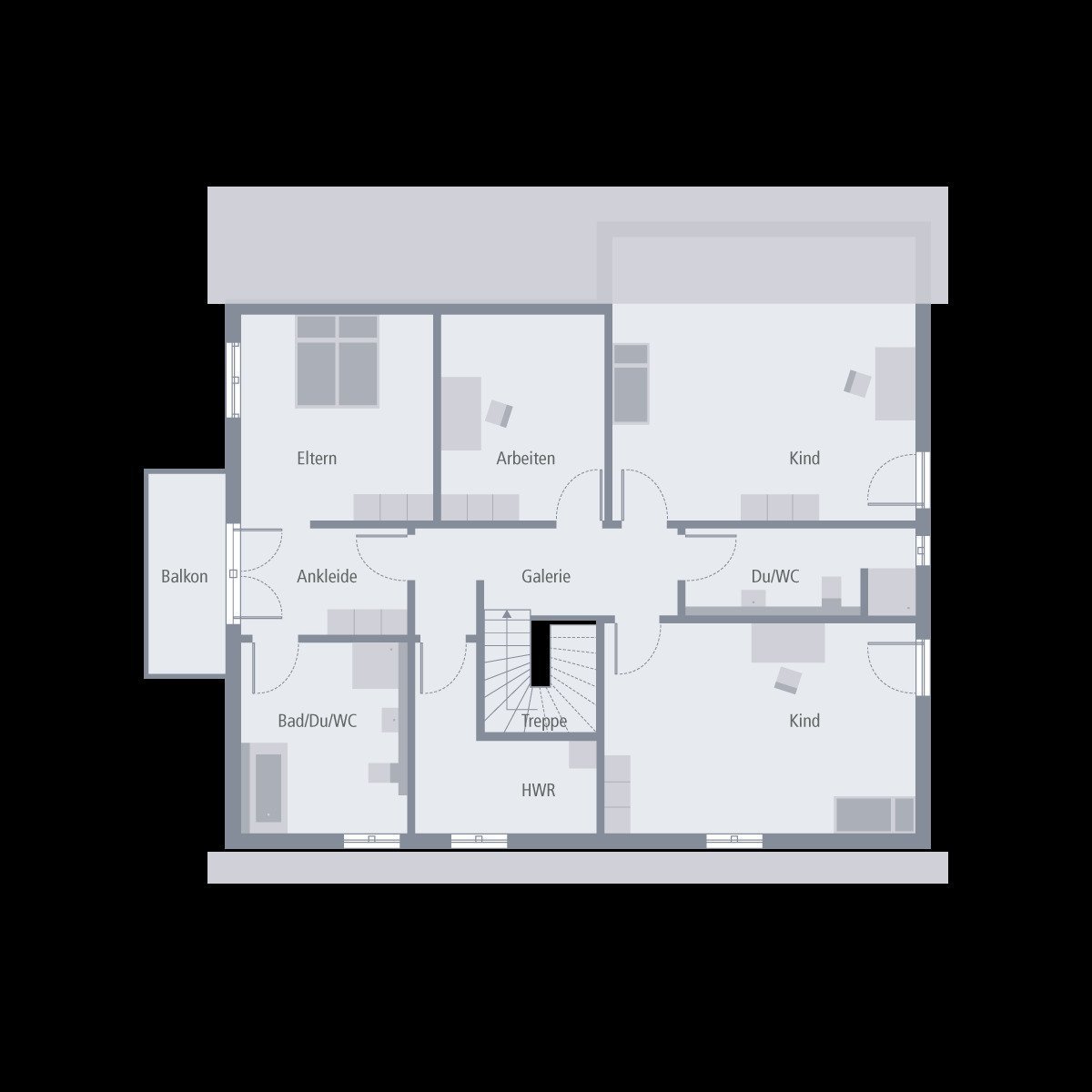 Grundriss Dachgeschoss