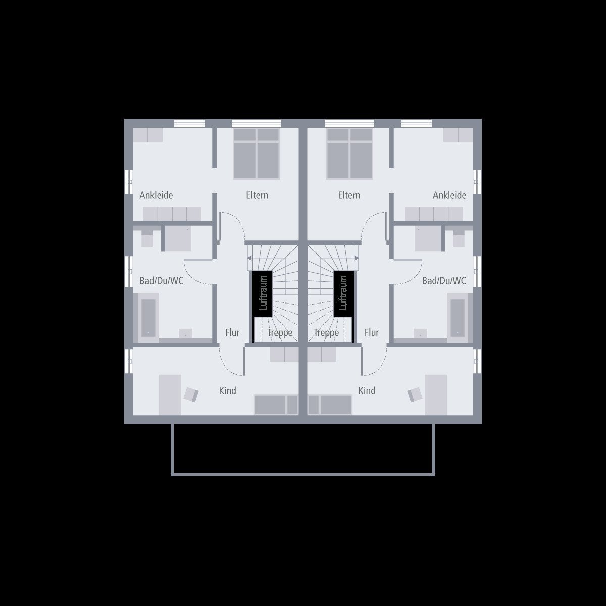 Grundriss Dachgeschoss