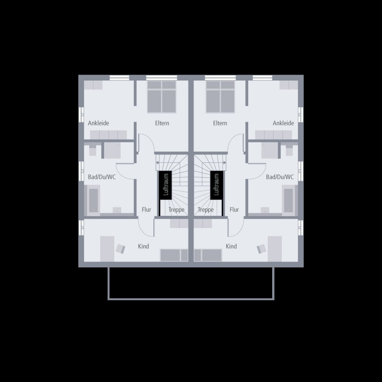 Grundriss Dachgeschoss