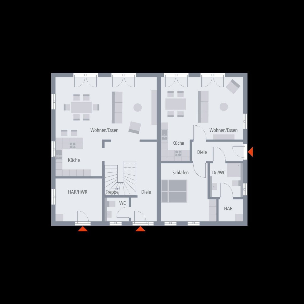 Grundriss Erdgeschoss