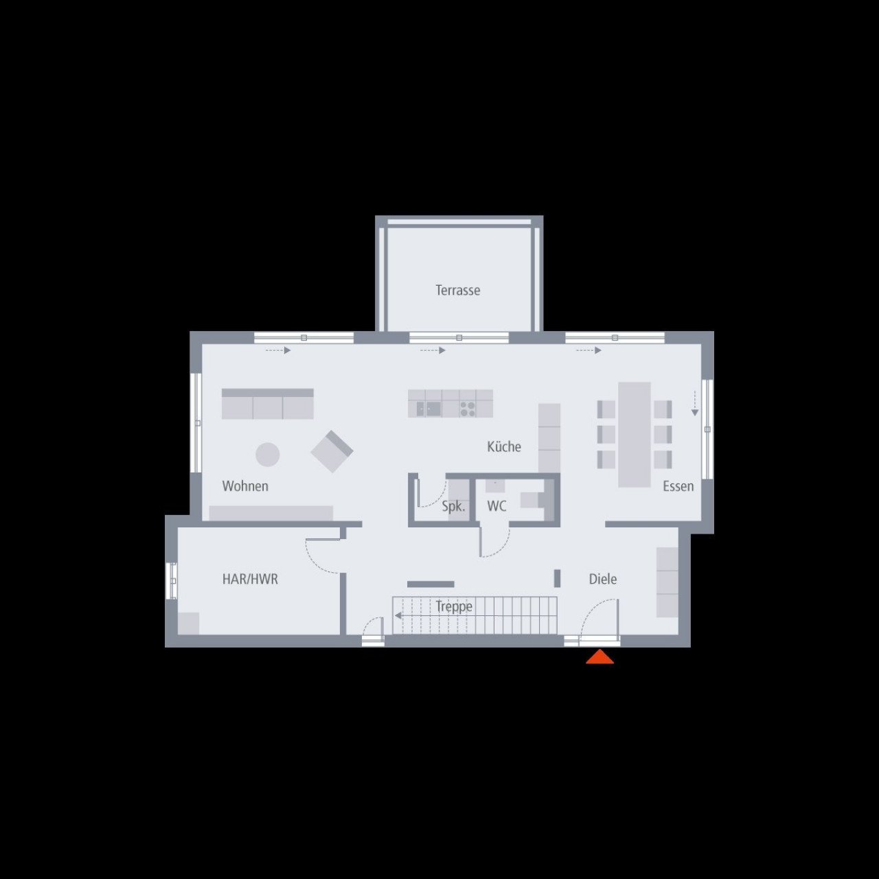 Grundriss Erdgeschoss Grundriss Erdgeschoss