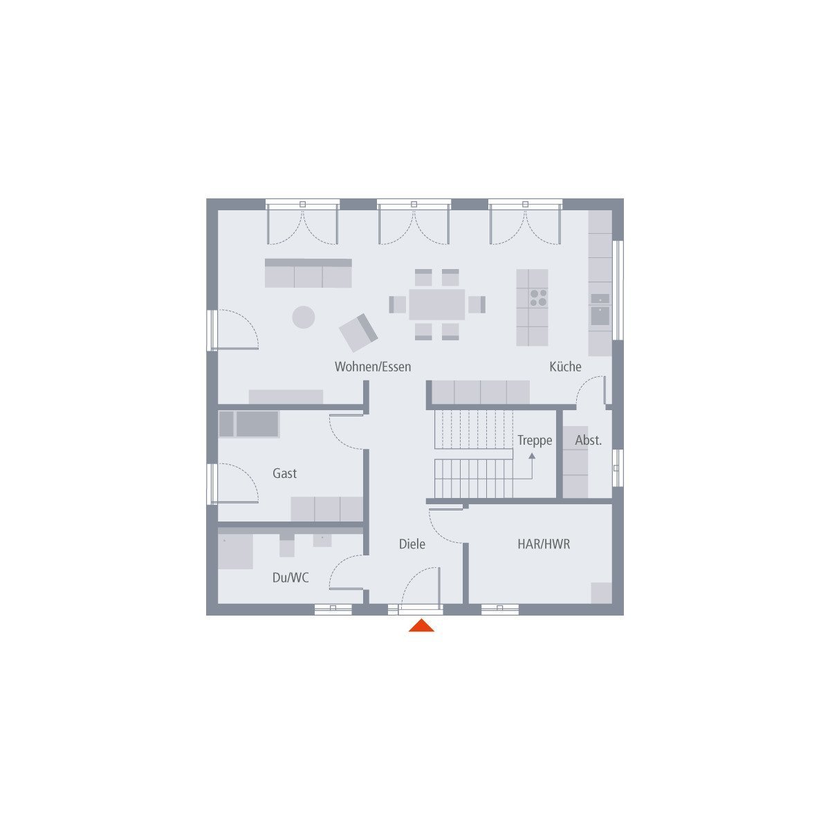 Grundriss Erdgeschoss Grundriss Erdgeschoss