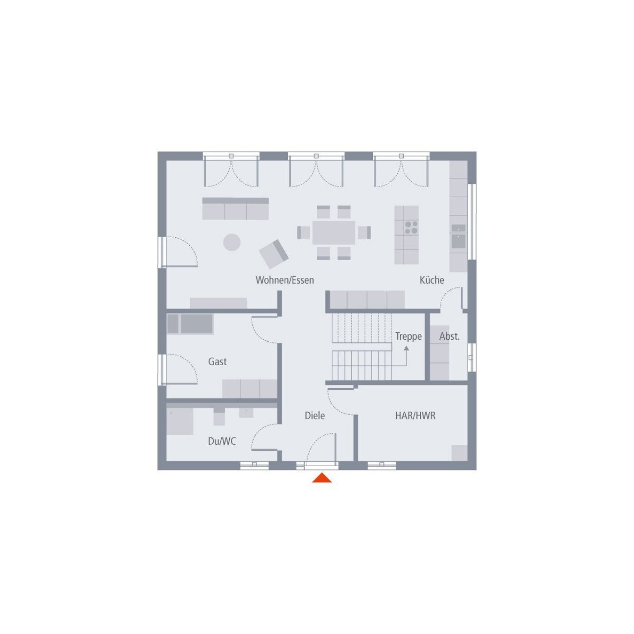 Grundriss Erdgeschoss Grundriss Erdgeschoss