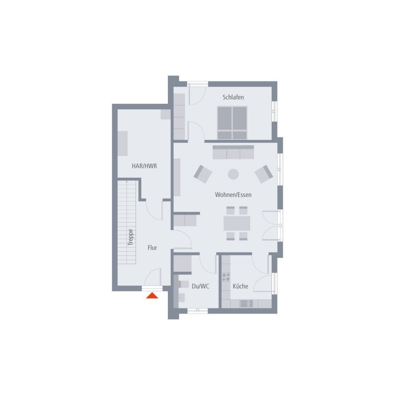 Grundriss Erdgeschoss