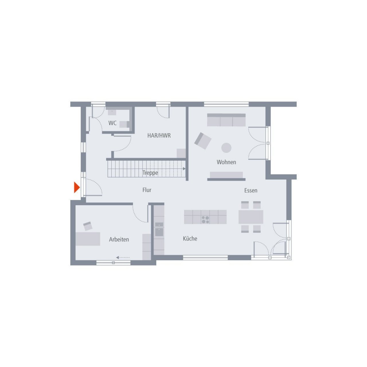 Grundriss Erdgeschoss Grundriss Erdgeschoss