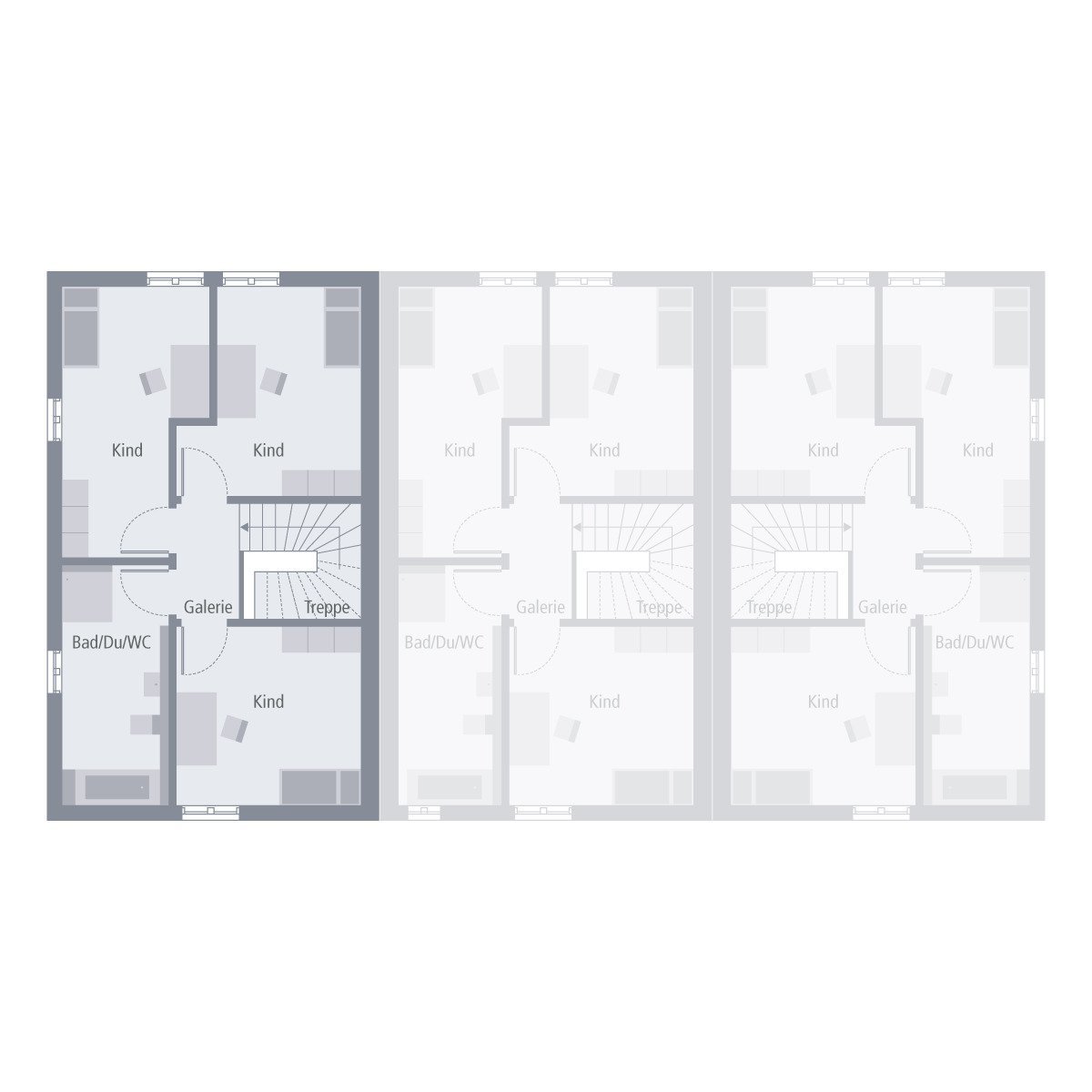 Grundriss Obergeschoss
