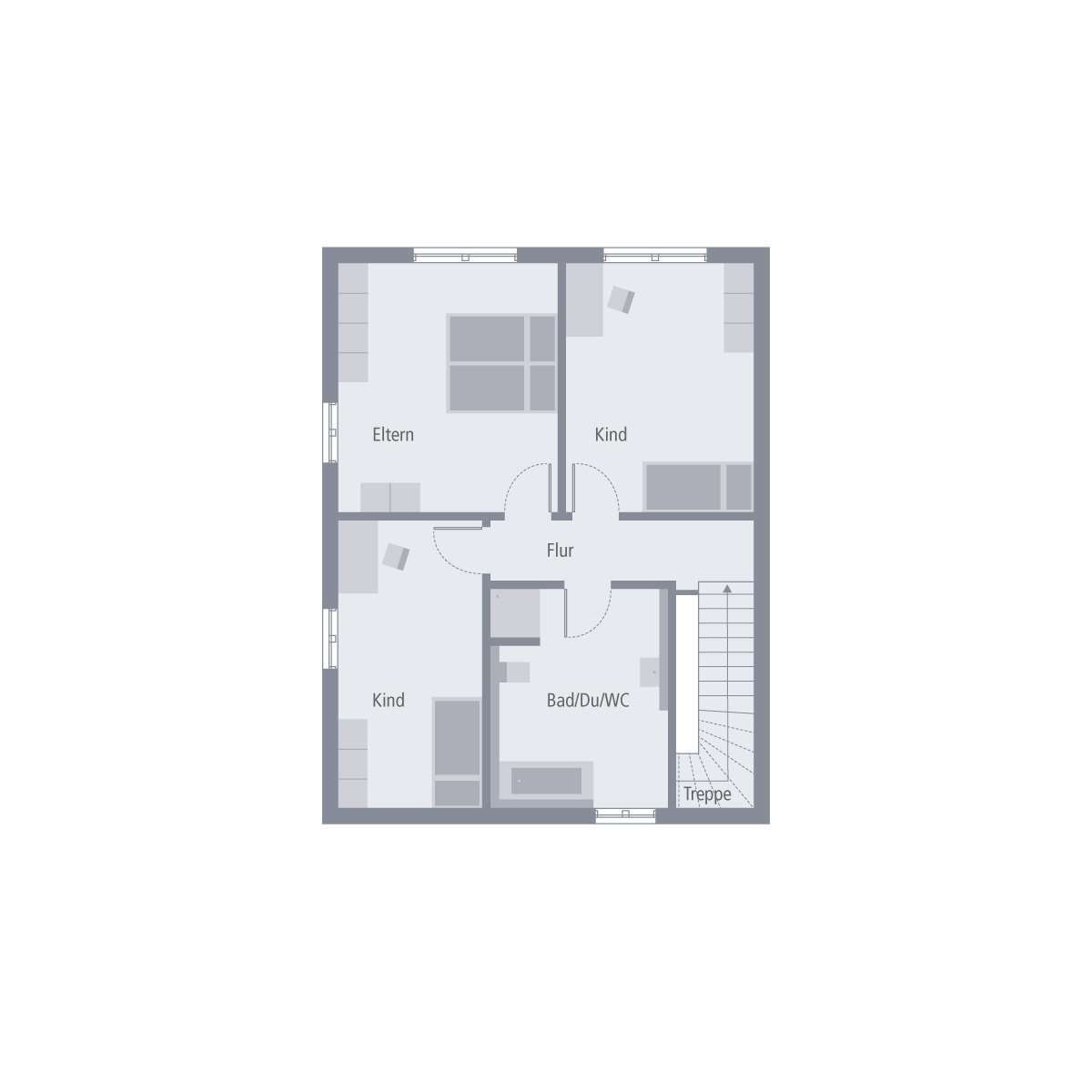 Grundriss Dachgeschoss