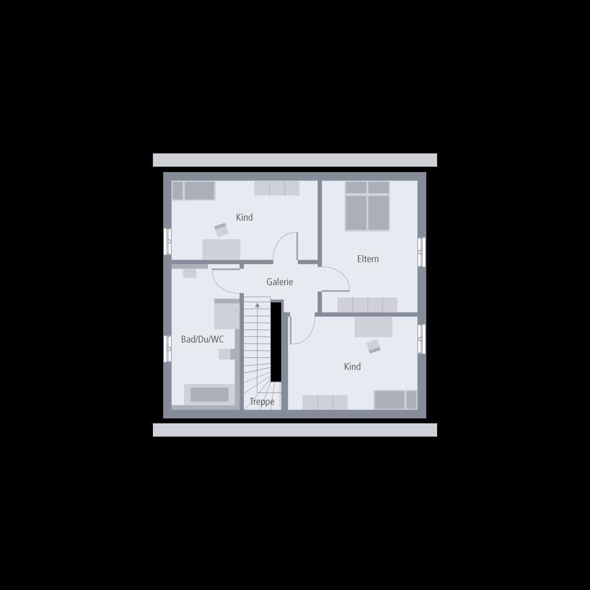 Grundriss Dachgeschoss