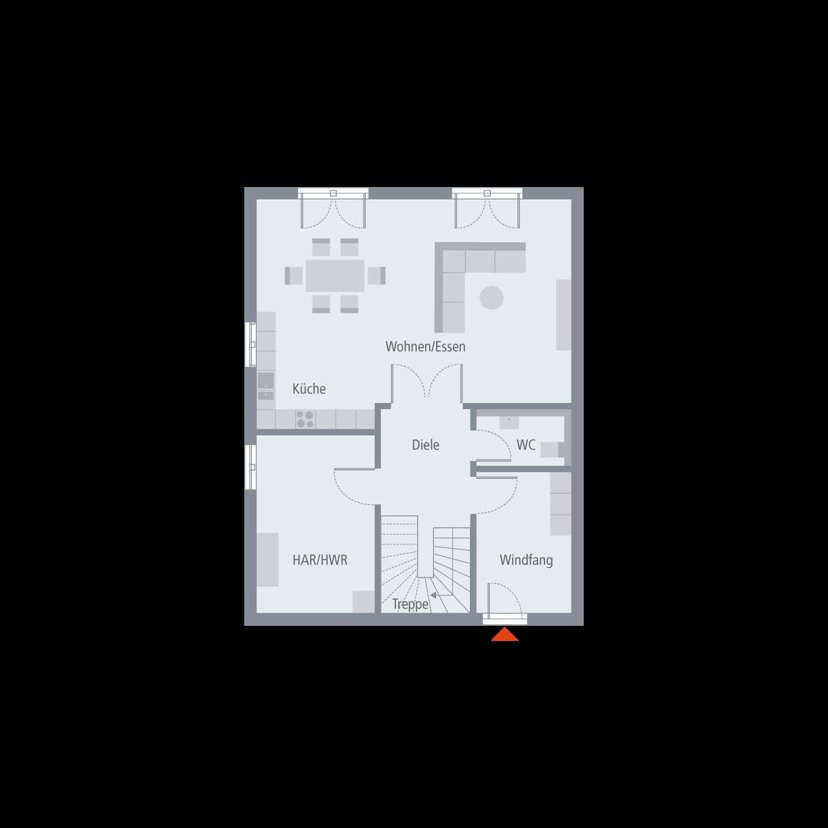 Grundriss Erdgeschoss Grundriss Erdgeschoss