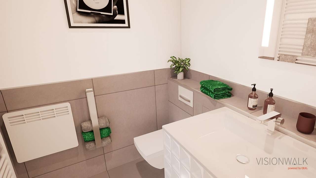 Ansicht Gäste-WC Ansicht Gäste-WC