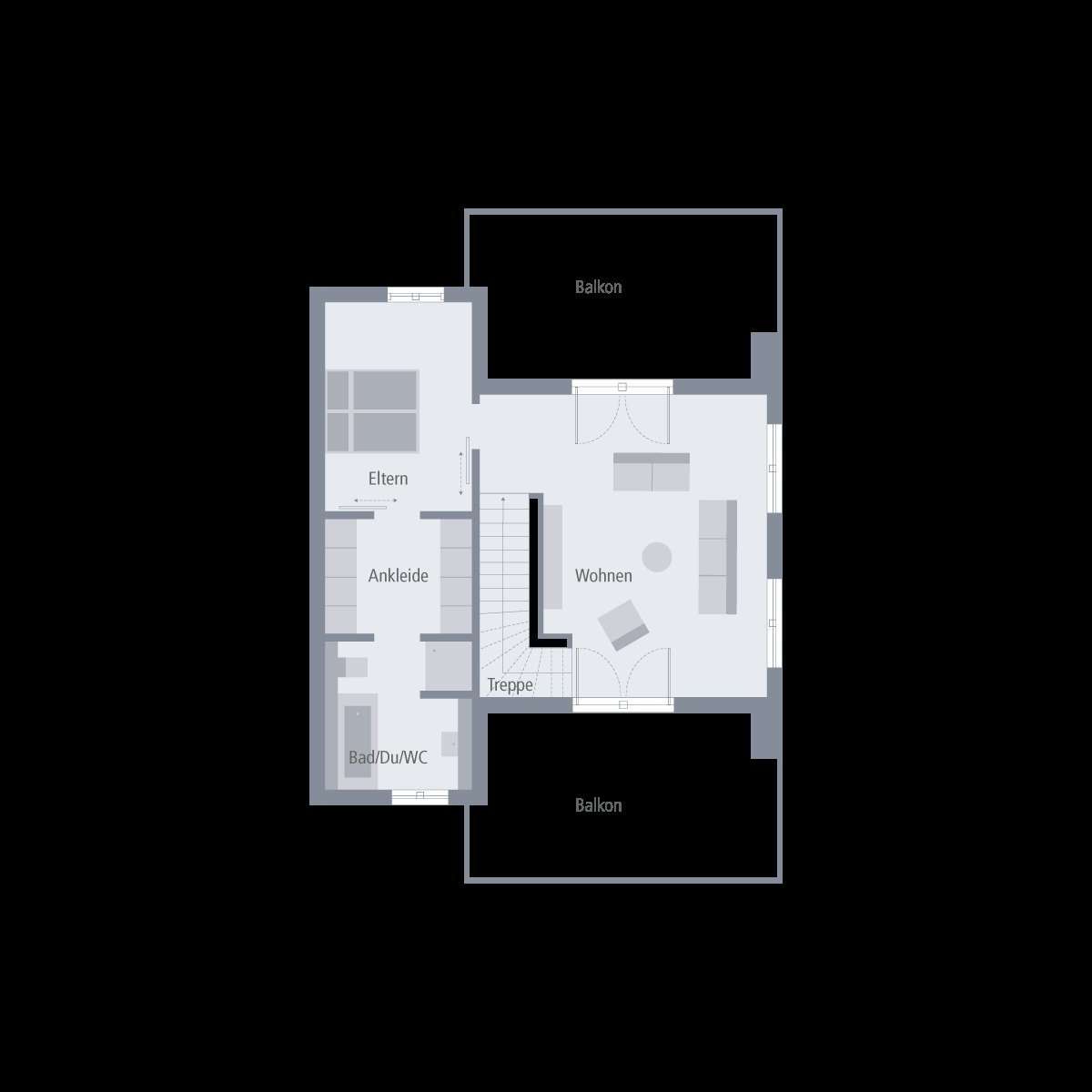 Grundriss Obergeschoss 2 Grundriss Obergeschoss 2