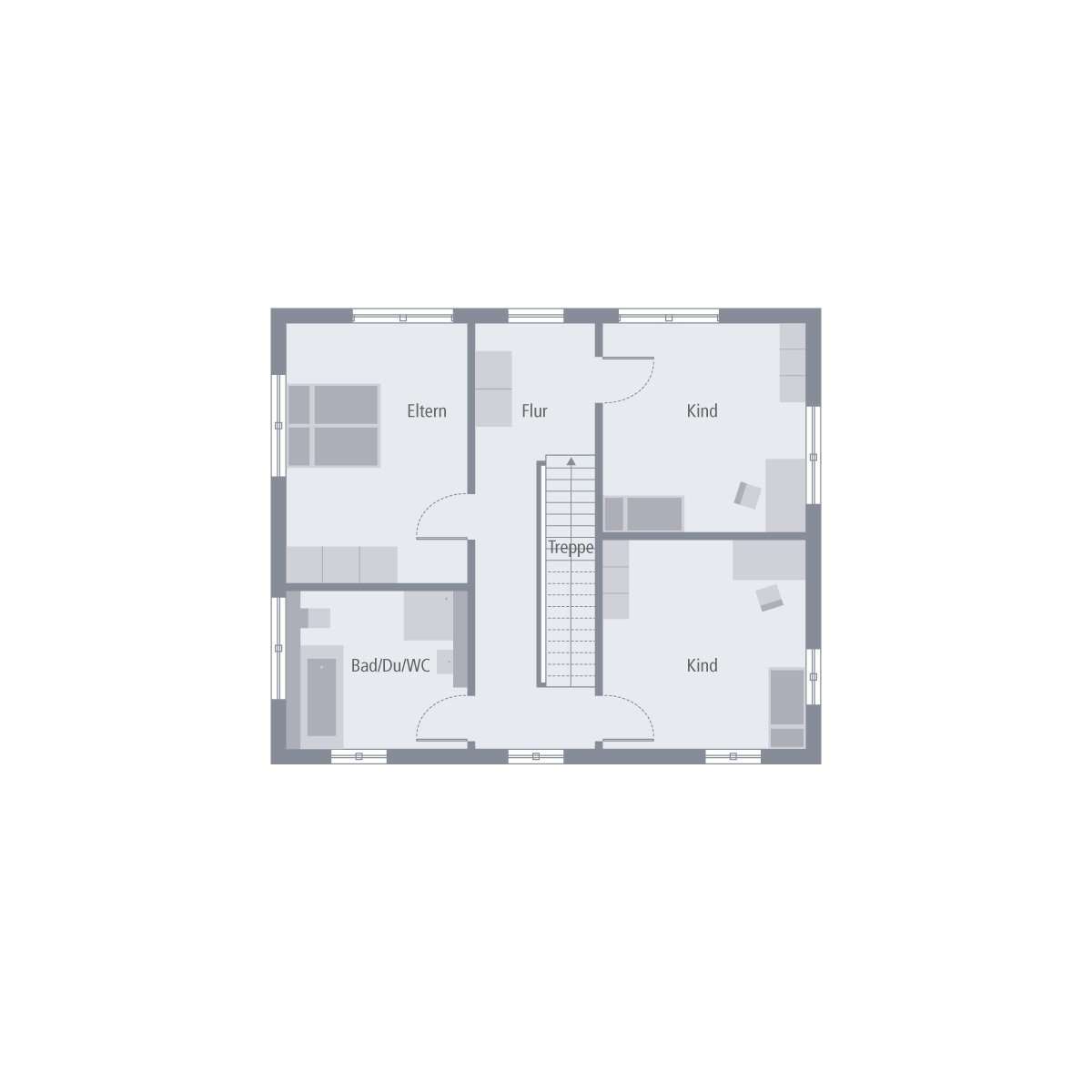 Grundriss Obergeschoss Grundriss Obergeschoss