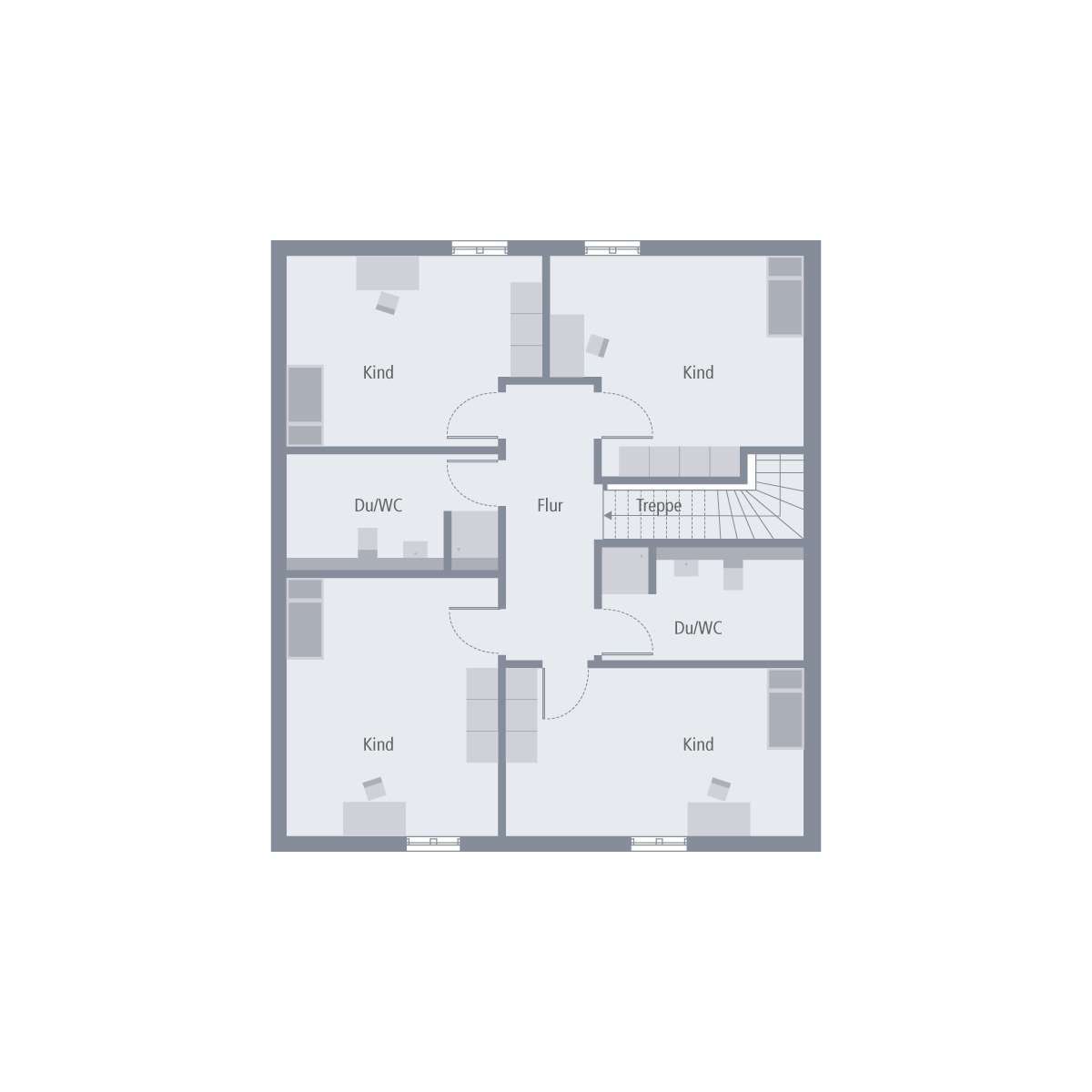 Grundriss Dachgeschoss