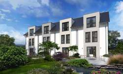 Reihenhaus_02_4er_Garten_Tag