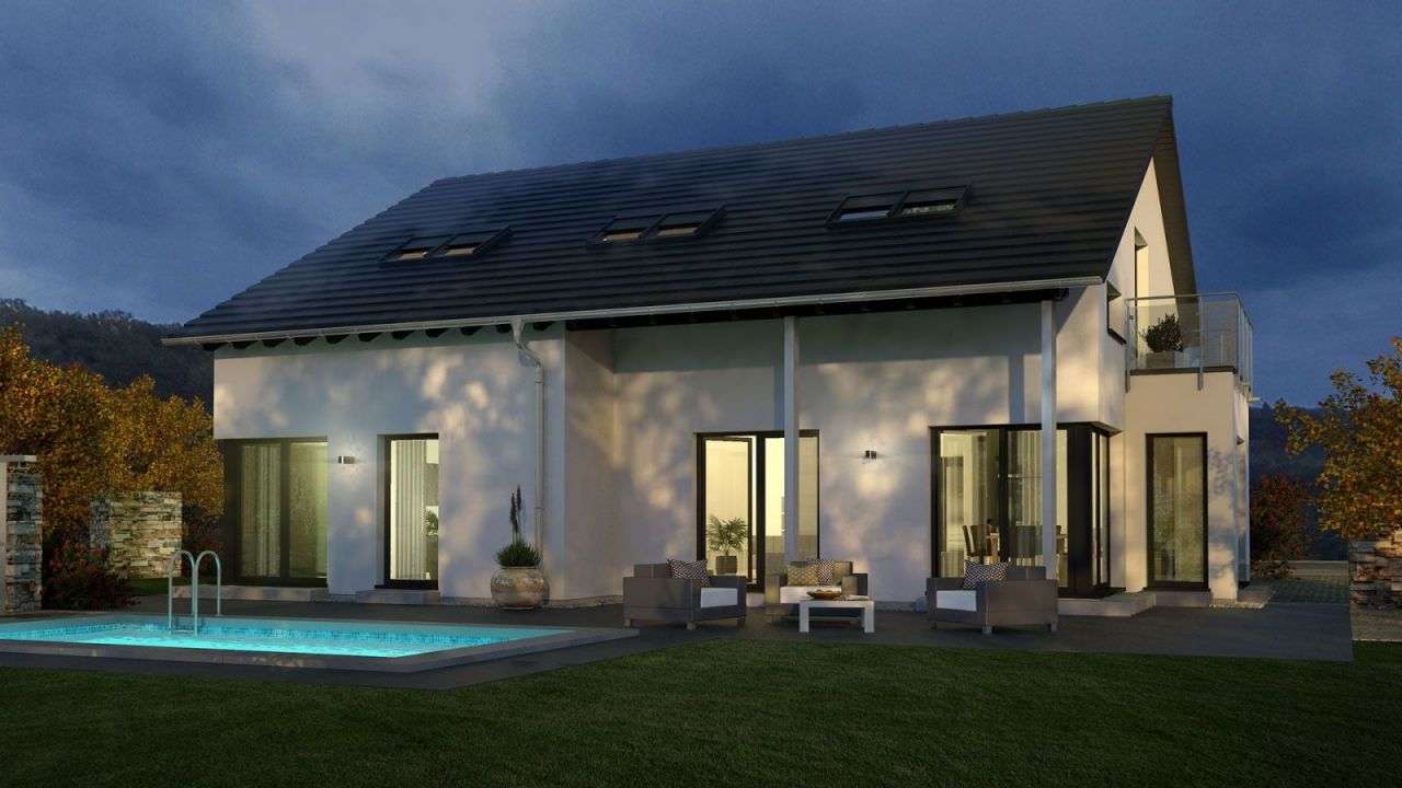 Rammelsbach: Zweiraum Designhaus, für Familie und Großeltern 