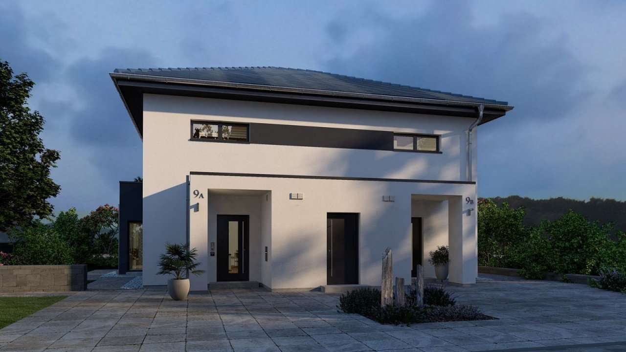 Sankt Alban: Eine schicke Stadtvilla für Zwei-Familien 