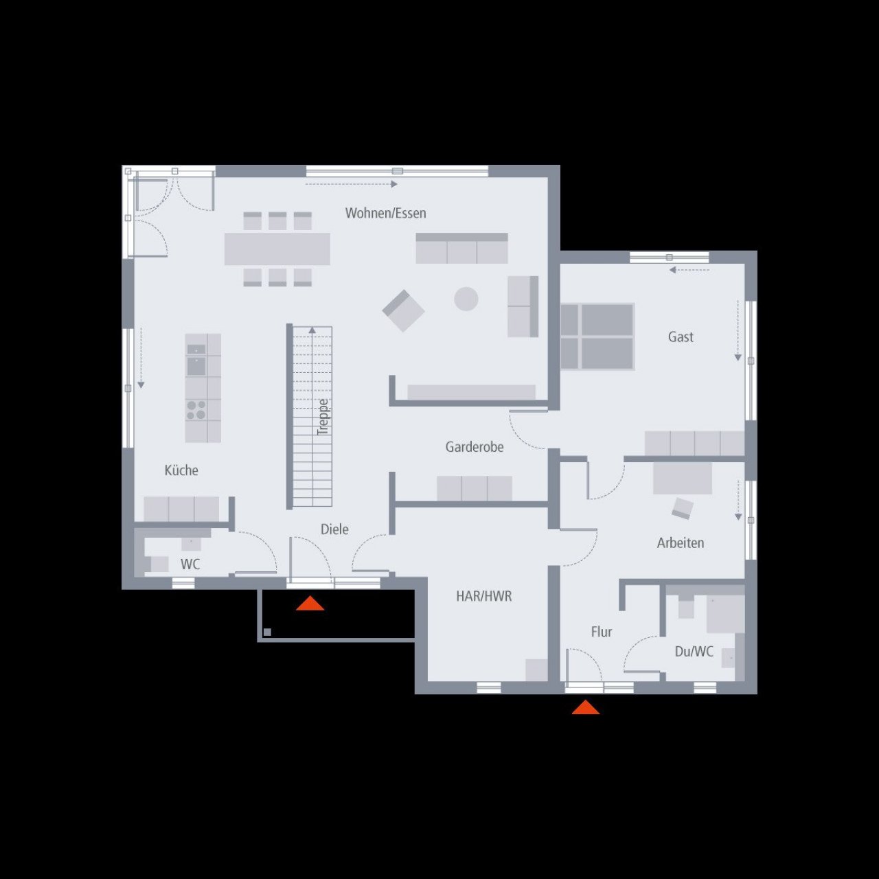 Grundriss Erdgeschoss Grundriss Erdgeschoss