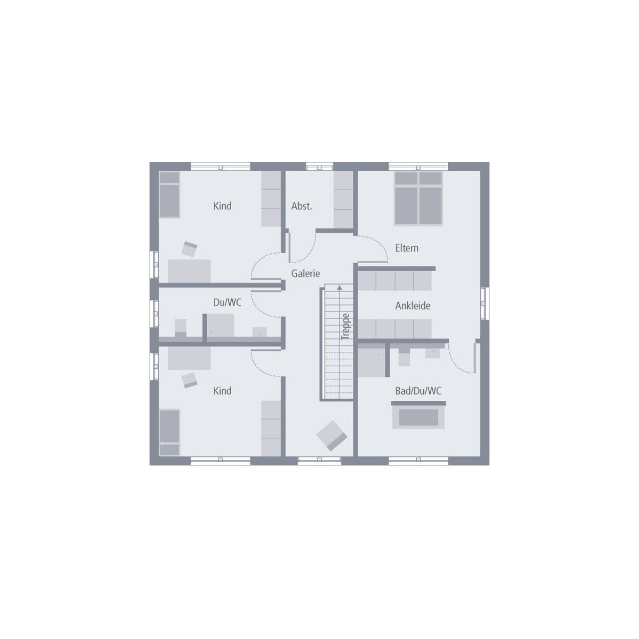 Grundriss Obergeschoss Grundriss Obergeschoss