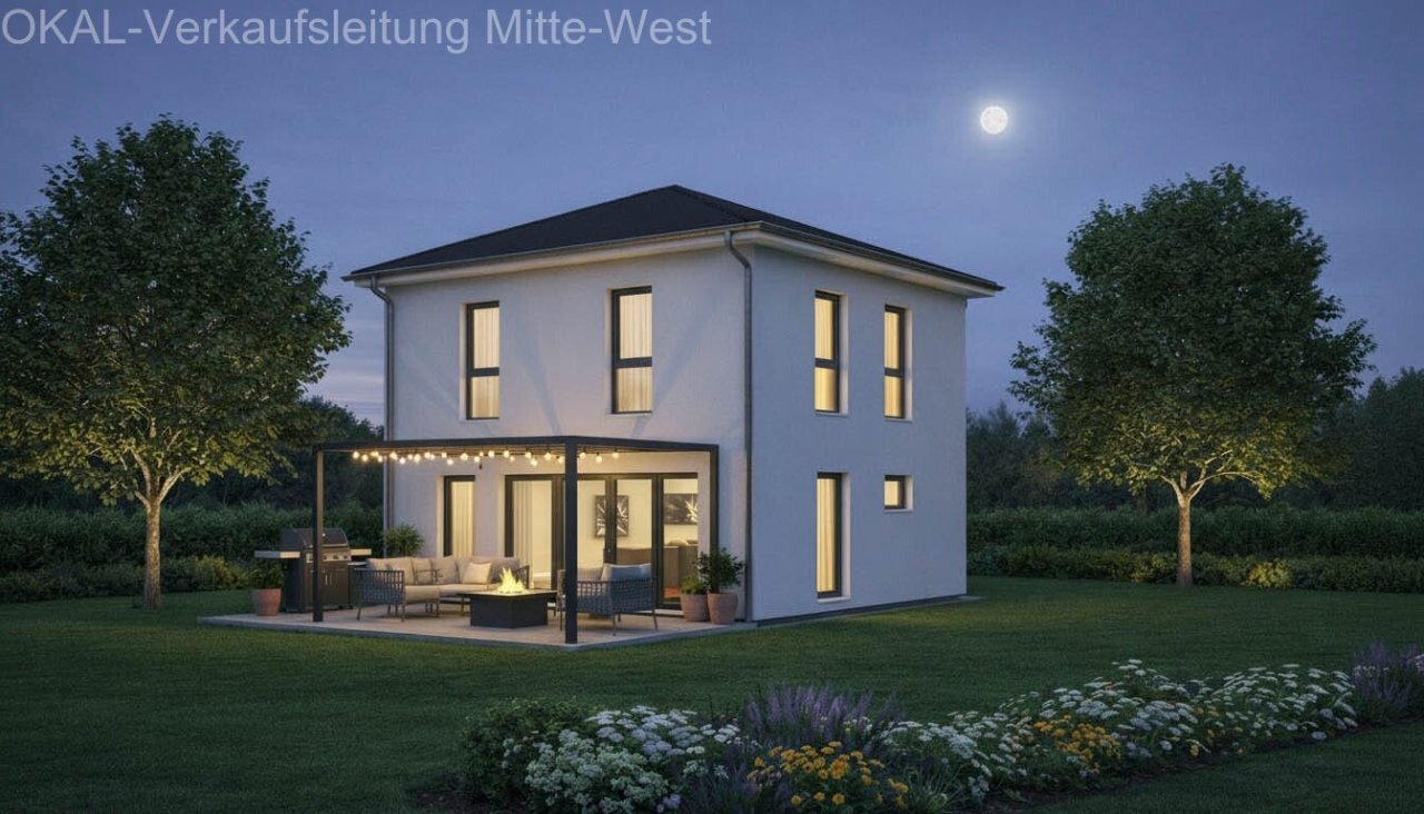 Beispiel Ansicht Gartenseite