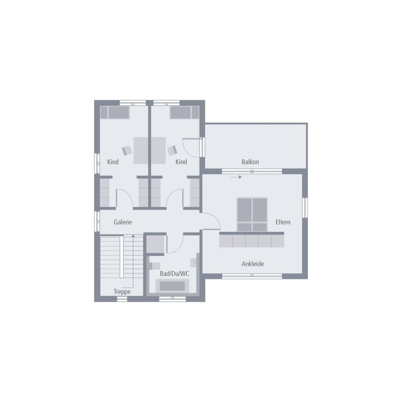 Grundriss Obergeschoss Grundriss Obergeschoss