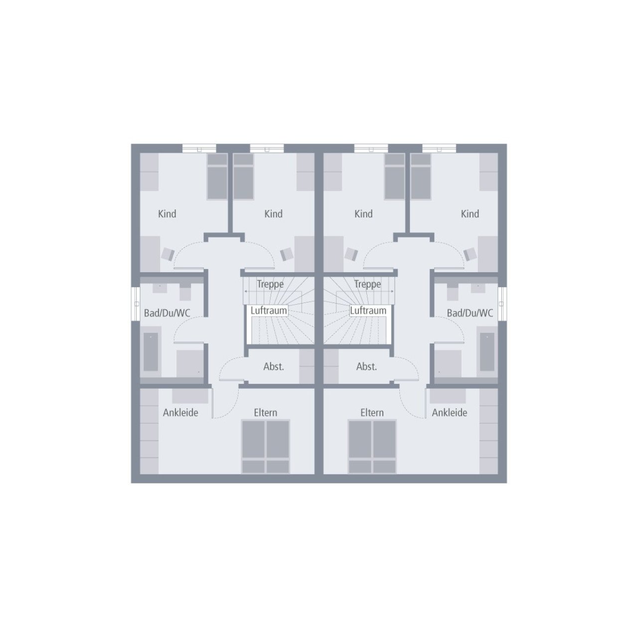 Grundriss Obergeschoss