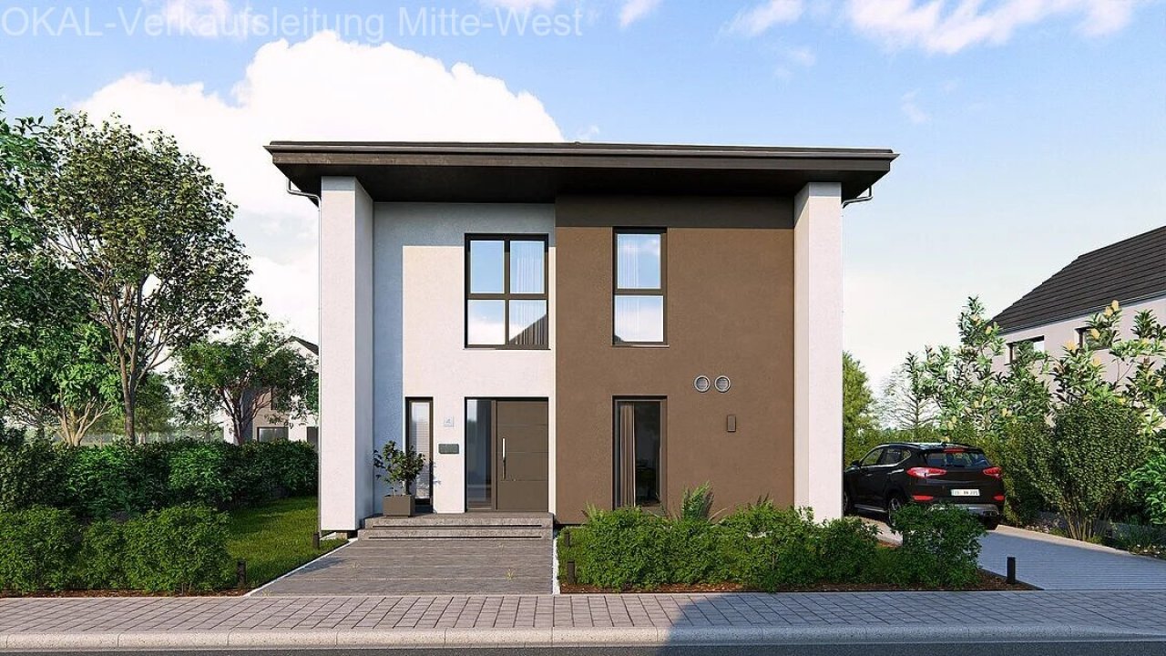 Pur 4 Walmdach Straßenseite