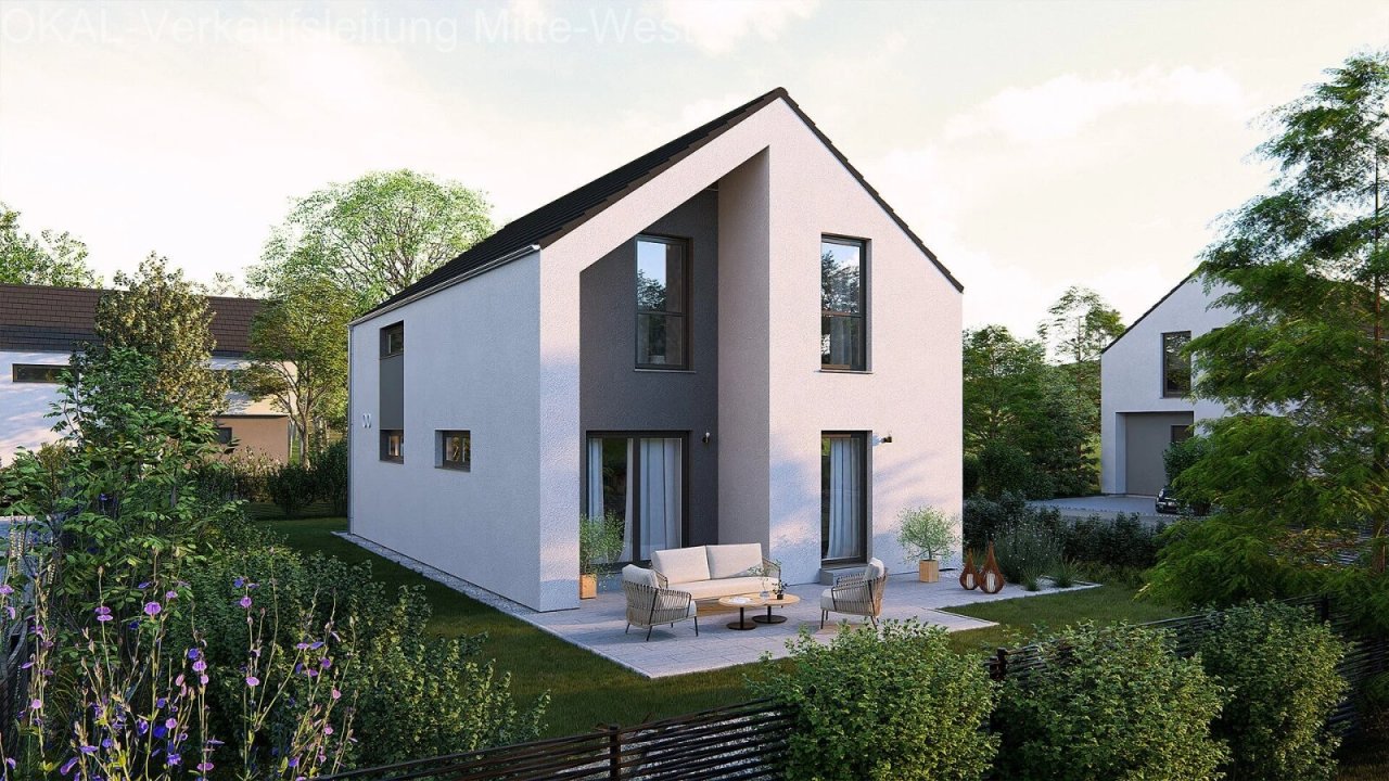 Stadtvilla 9.2 Terrassenseite