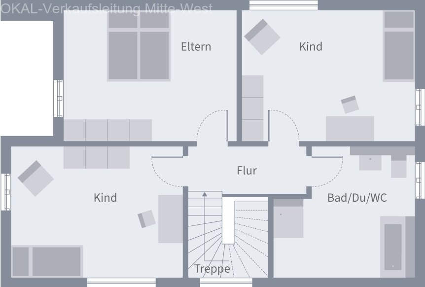 Stadtvilla 9.2 Dachgeschoss