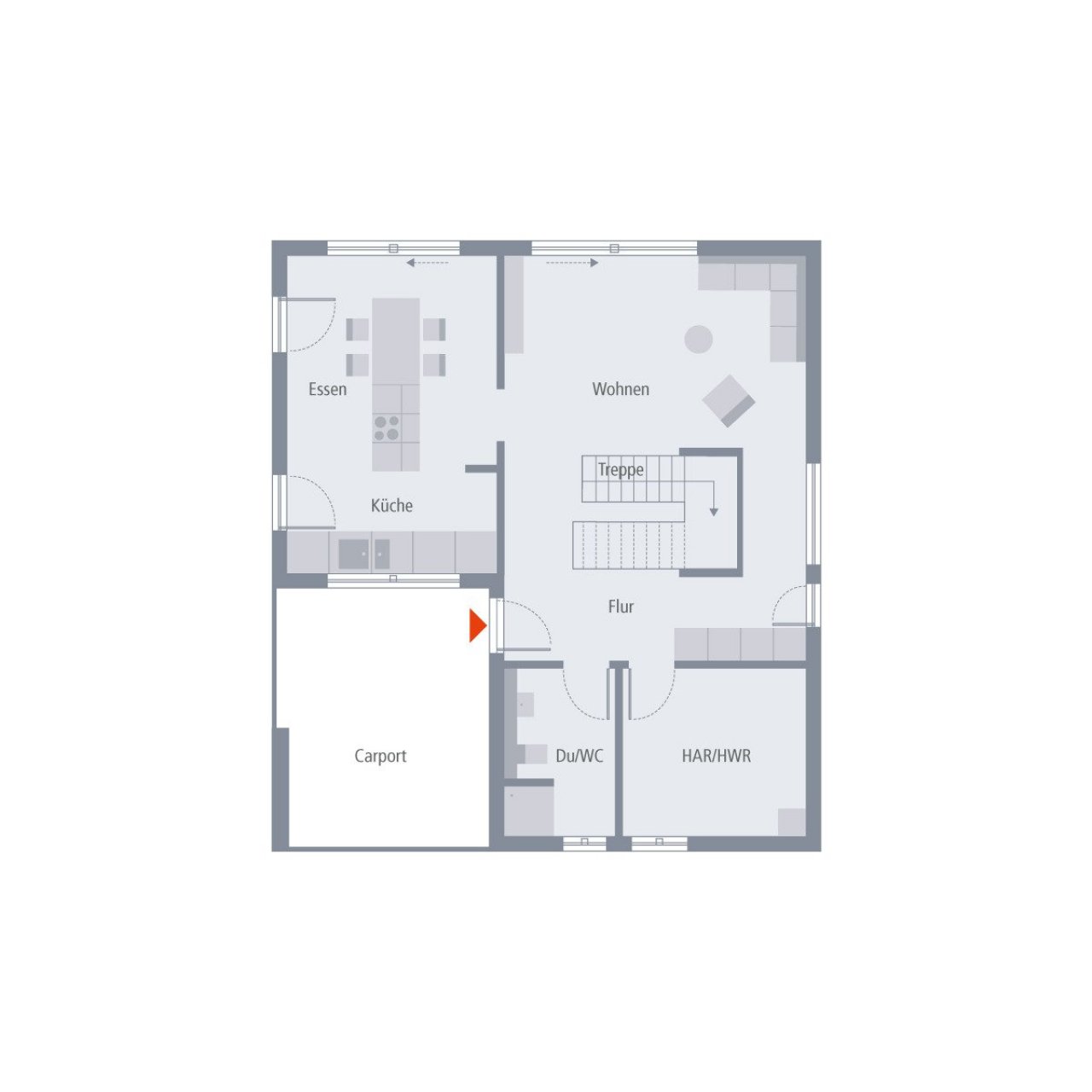 Grundriss Erdgeschoss