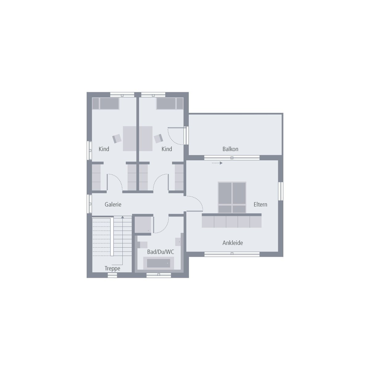 Grundriss Obergeschoss Grundriss Obergeschoss