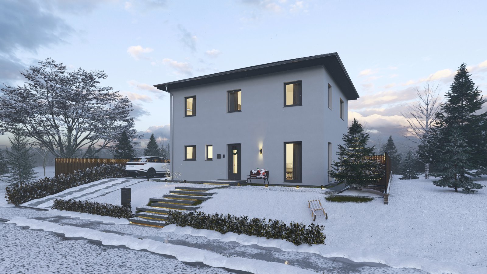 Simmern: MODERNES WOHNHAUS MIT ELEGANTEM WALMDACH Simmern: MODERNES WOHNHAUS MIT ELEGANTEM WALMDACH