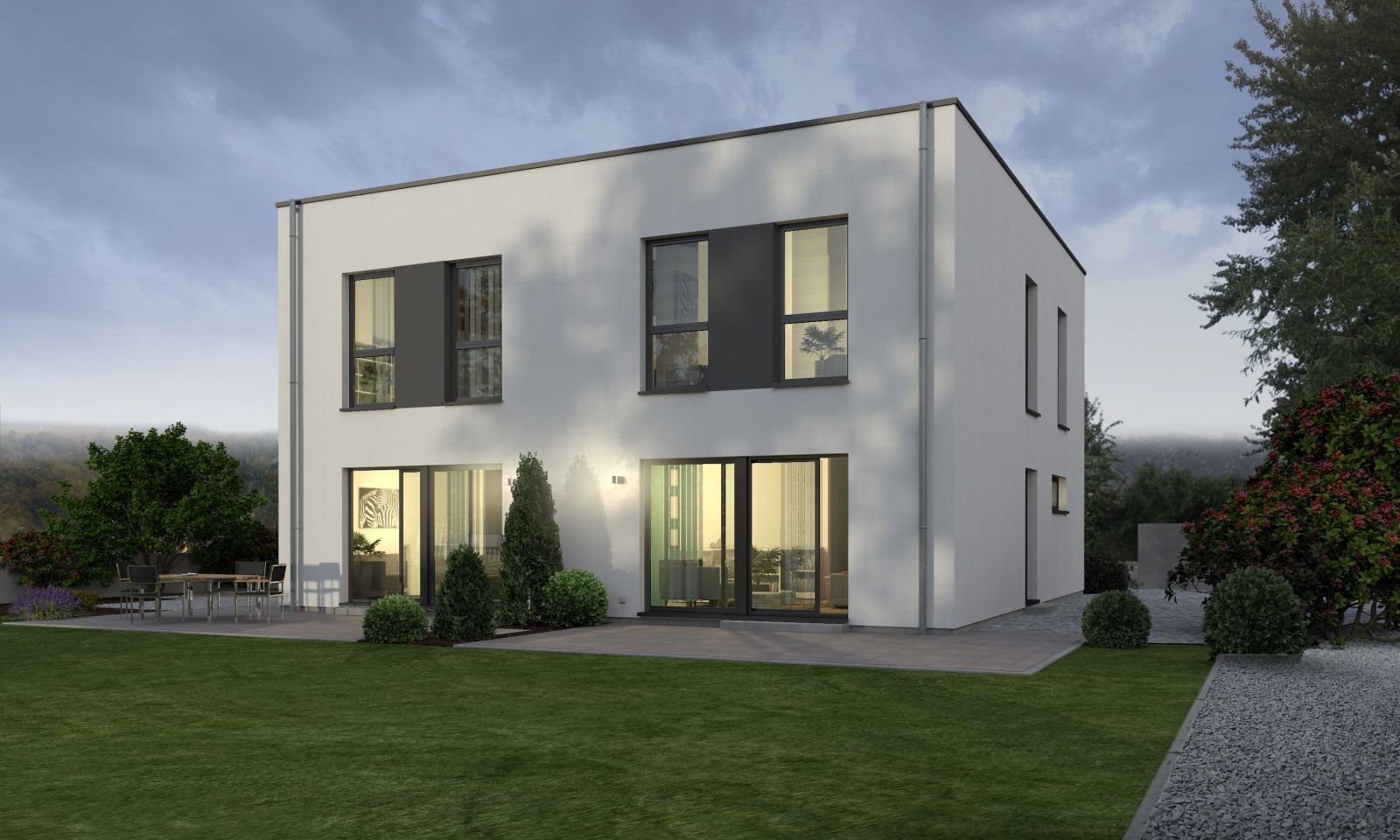 Simmern: PURISTISCHES DOPPELHAUS Simmern: PURISTISCHES DOPPELHAUS