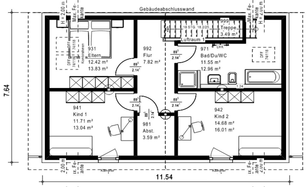 FlexRaum 19 DHH Dachgeschoss