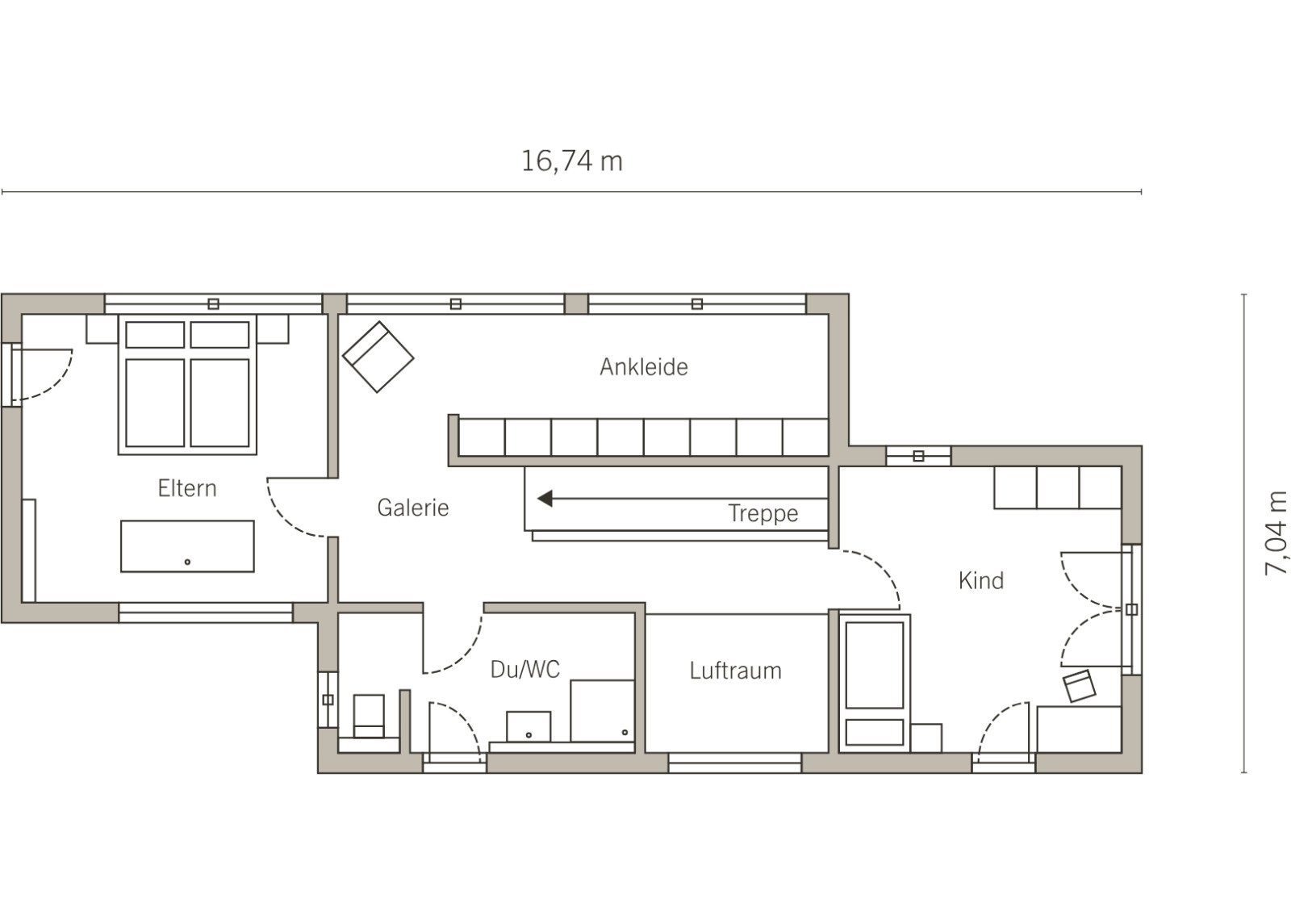 Grundriss Dachgeschoss Grundriss Dachgeschoss