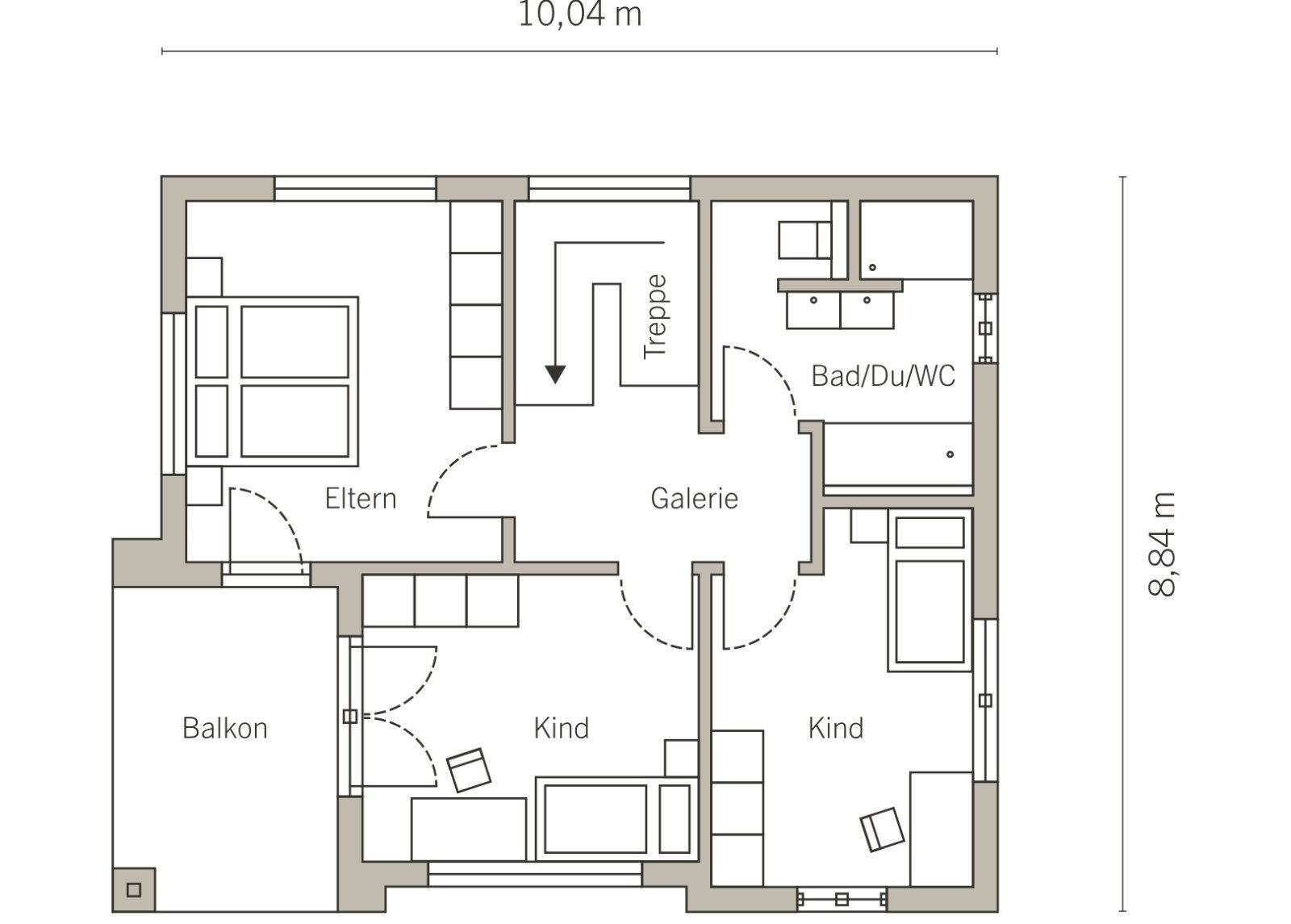 Grundriss Dachgeschoss Grundriss Dachgeschoss