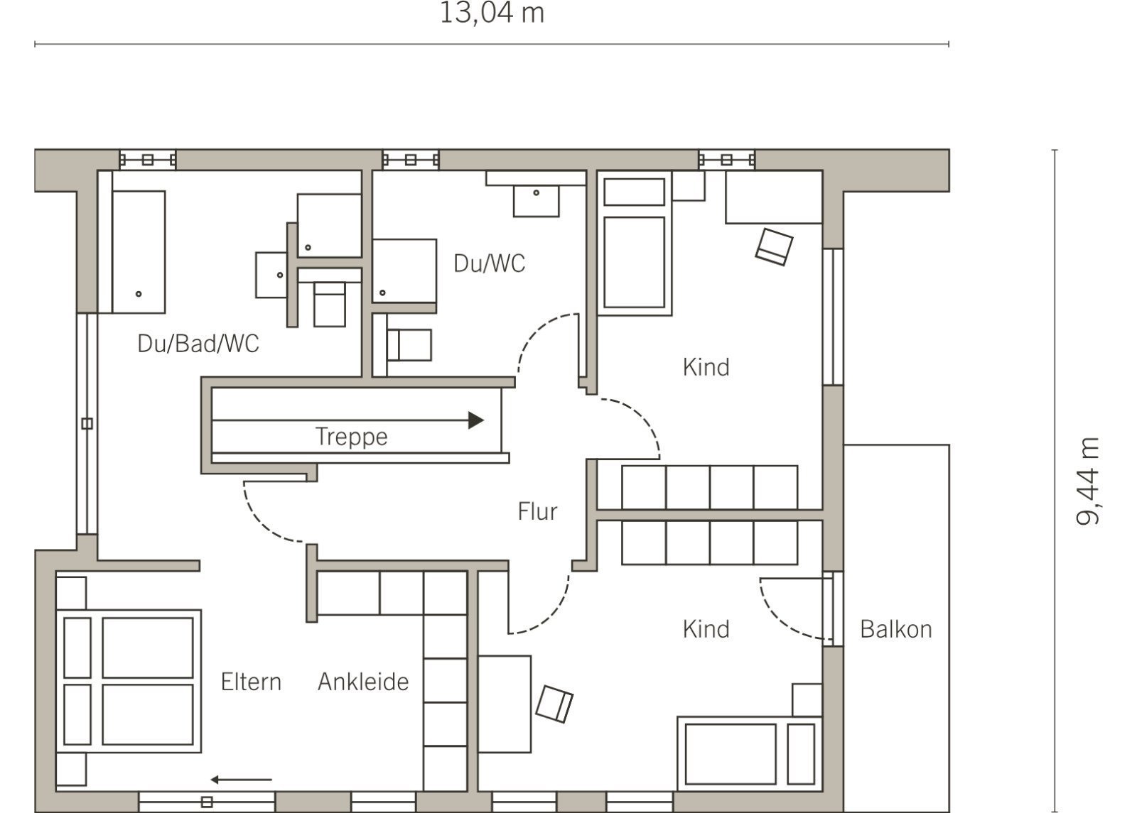 Grundriss Dachgeschoss Grundriss Dachgeschoss