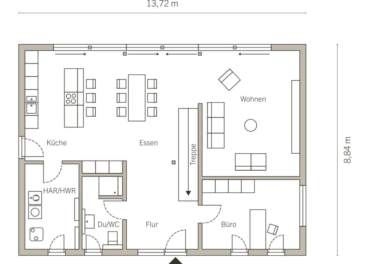 Grundriss Erdgeschoss Grundriss Erdgeschoss