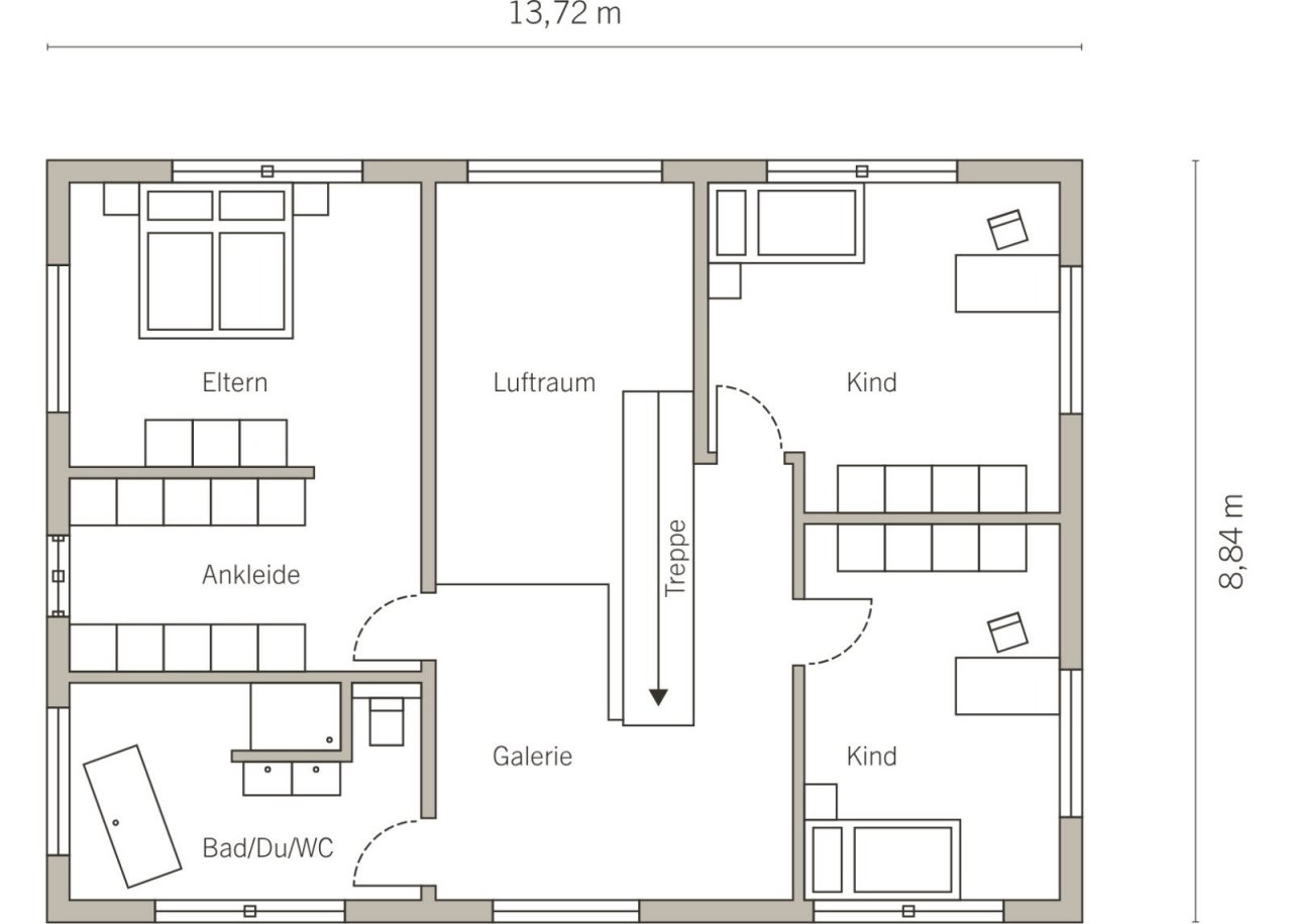 Grundriss Dachgeschoss Grundriss Dachgeschoss