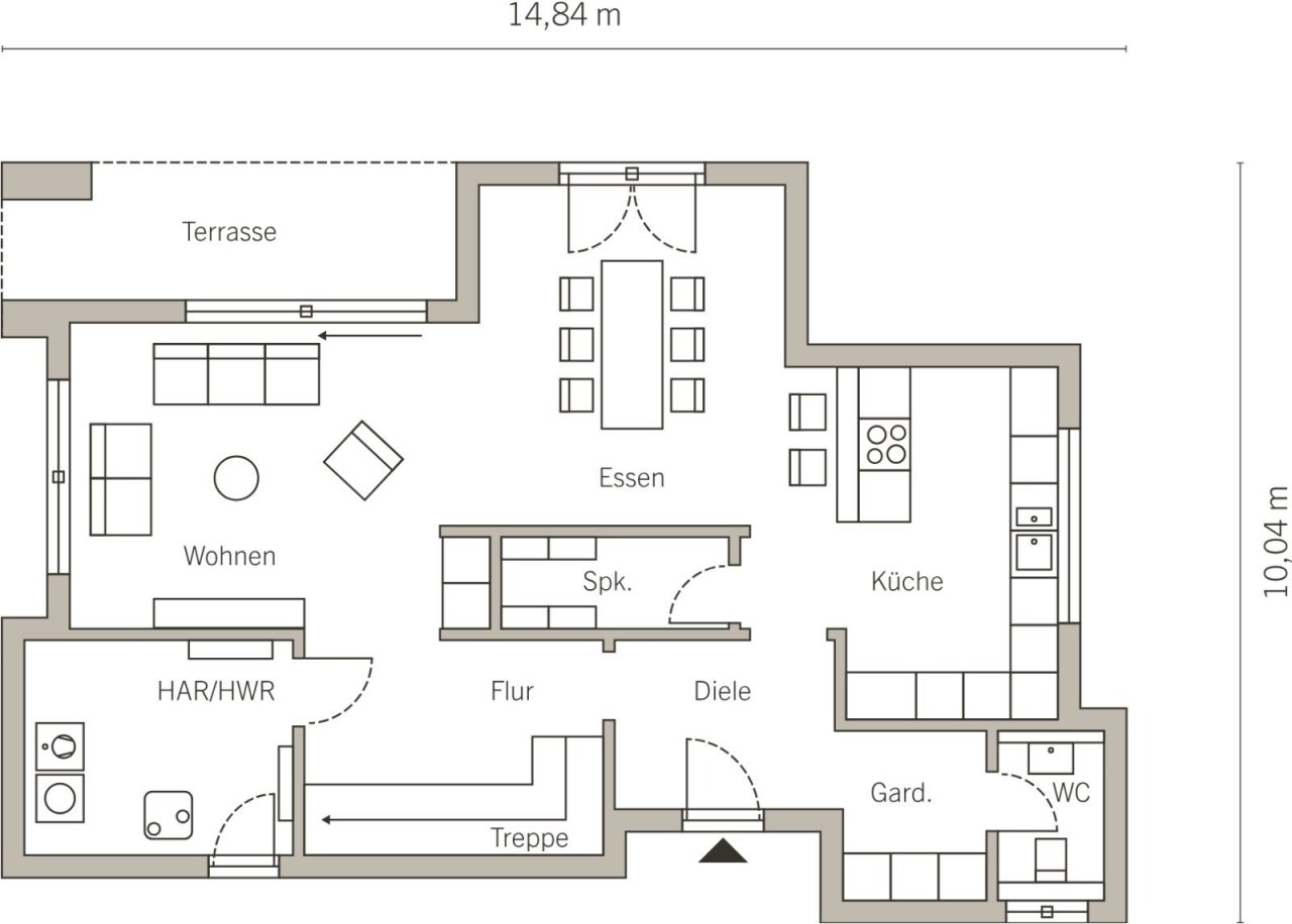 Grundriss Erdgeschoss