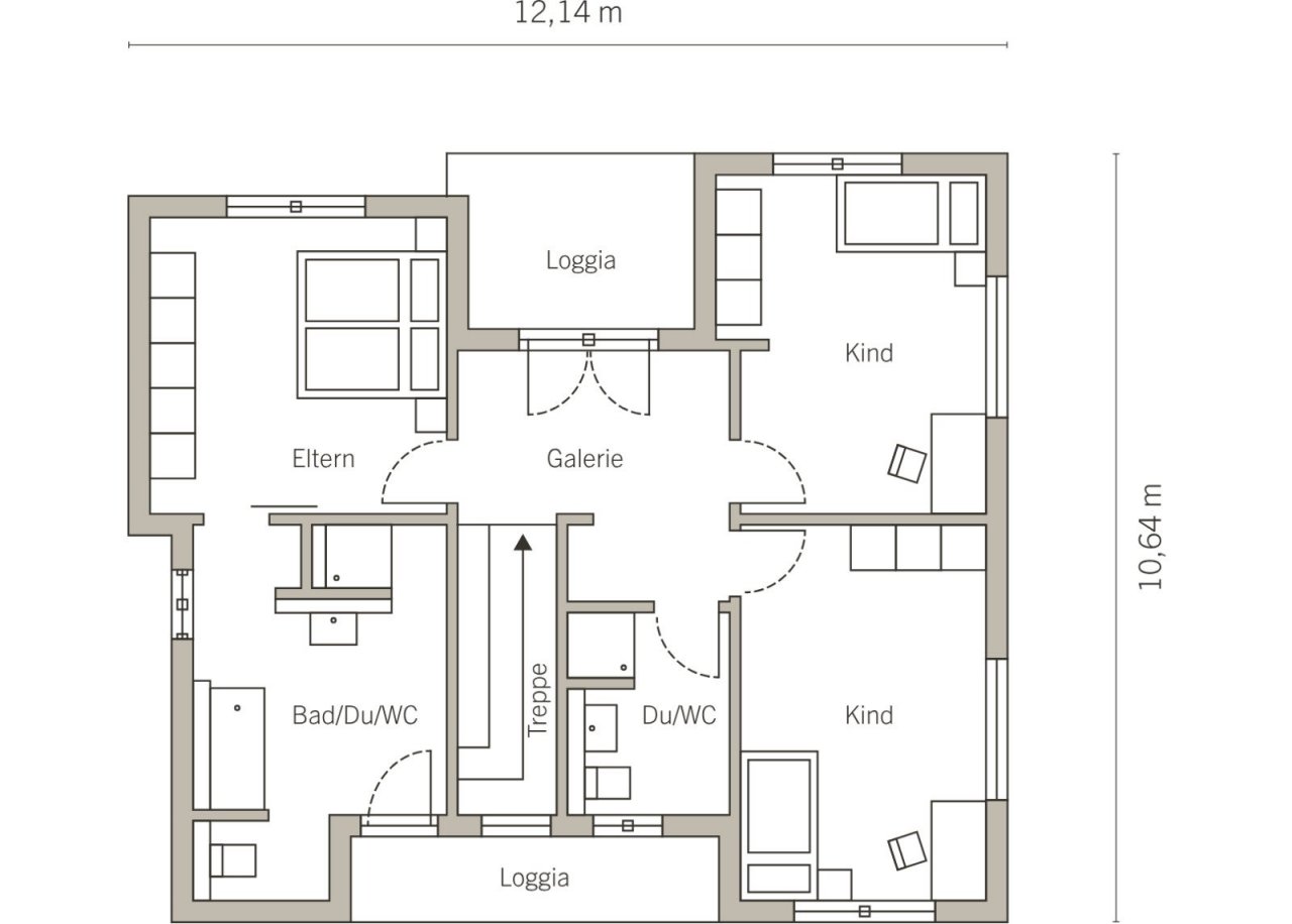 Grundriss Dachgeschoss Grundriss Dachgeschoss