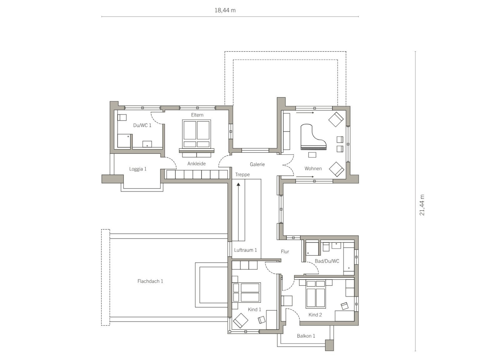 Grundriss Dachgeschoss Grundriss Dachgeschoss