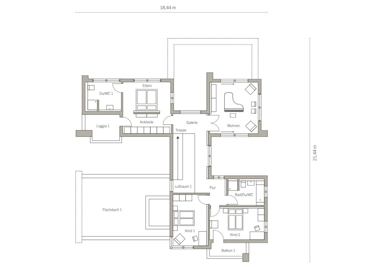 Grundriss Dachgeschoss Grundriss Dachgeschoss
