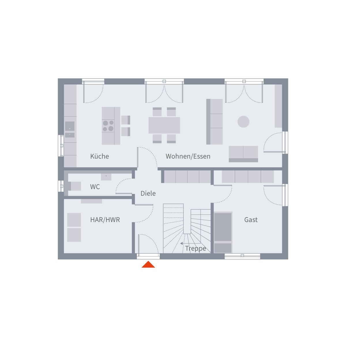 Grundriss Erdgeschoss Grundriss Erdgeschoss