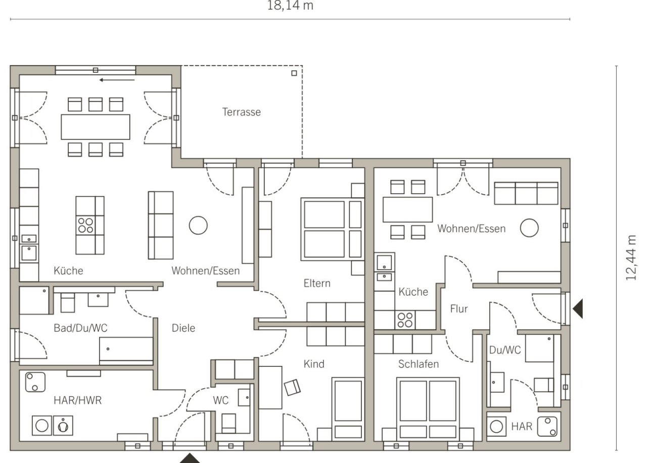 Grundriss Erdgeschoss Grundriss Erdgeschoss